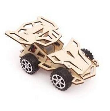 DIY Plywood Four Wheel Drive Car for Kids